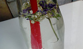 Bezinková šťáva ze Samoty u lesa (Do šťávy si přidávám i jiné bylinky jako například levanduli a nebo usušené květy bezu.)