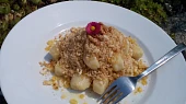 Bramborové šišky / noky s ořechovou strouhankou