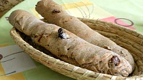 Celozrnná ciabatta se sušenými rajčaty