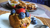 Datlové muffiny s ovocem