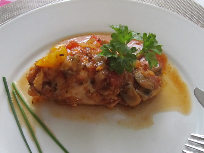 Kuře s kořením de Provence v pomalém hrnci