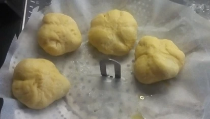 Ovocné knedlíky v páře, Improvizovaný pařák