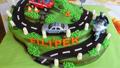 Policejní dort pro Filípka