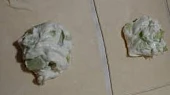Šátečky / závin s tvarohem a rebarborou