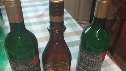 Sirup z květů černého bezu