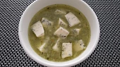 Slaninová polévka s brokolicí