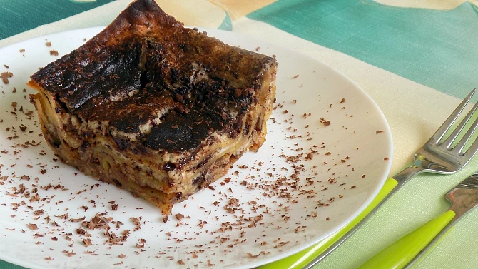 Čokoládové lasagne