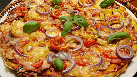 Cuketová pizza