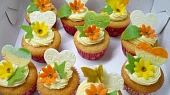 Cupcaky s vanilkovým krémem
