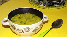 Houby s kurkumou