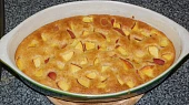 Perníkový piškot s ovocem a tvarohem