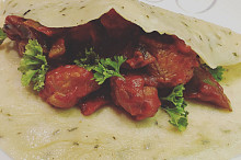 Slaná palačinka na mexický způsob