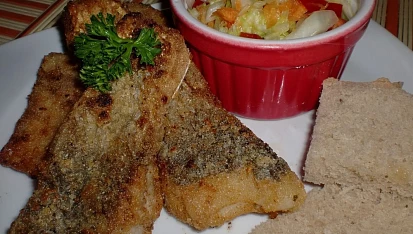 Bolen v česnekové marinádě