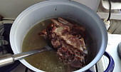 Brněnská pikantní polévka samotáře Rermora (Obraná žebírka (či spíš páteř čuníka) )