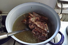 Obraná žebírka (či spíš páteř čuníka) 