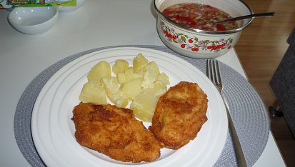 Chřupavé patizonové podkovičky plněné sýrem