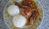 Letní kuřátko s rýží