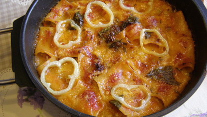 Plněné Paccheri Giganti