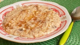 Vločkovo-jablková kaše