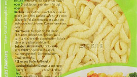 Zapečené špecle  se smaženou cibulkou
