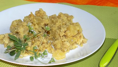 Čočkové karí s tykví