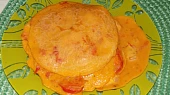 Rajčatová omeletka s cuketou