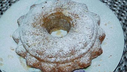 Skořicová hrnková bábovka (buchta)