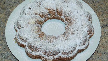 Skořicová hrnková bábovka (buchta)