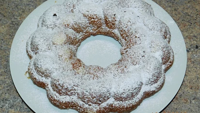 Skořicová hrnková bábovka (buchta)
