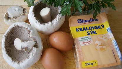 Smaženky se žampiony