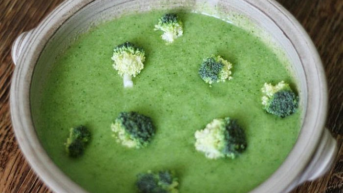Brokolicová RAW polévka, Brokolicová RAW polévka