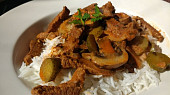 Hovězí Stroganoff à la Silvia, Hovadzi stroganov a la Silvia