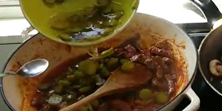 Hovězí Stroganoff à la Silvia