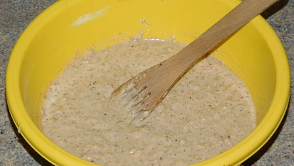 Jablečné řezy s ořechy