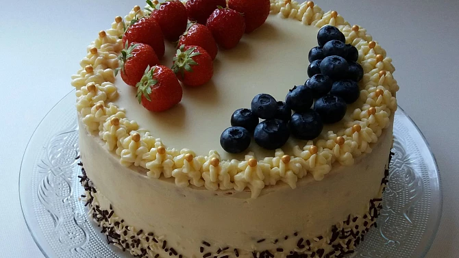 Mascarpone dort s citrónovou chutí