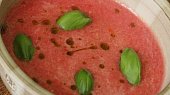 Melounovo-rajčatová RAW polévka, Melounovo-rajčatová RAW polévka