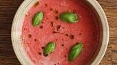 Melounovo-rajčatová RAW polévka, Melounovo-rajčatová RAW polévka