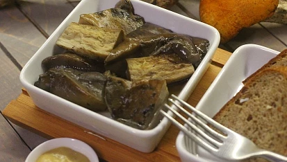Ovar z křemenáčů s křenem