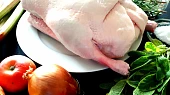 Pečená kachna s netradiční rebarborou a bramborovo-křenovým pyré