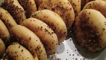 Pečené vegan koblížky (bez mléka a vajec)