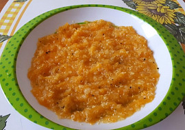 Quinoa kaše s dýní a bazalkou - pro nejmenší