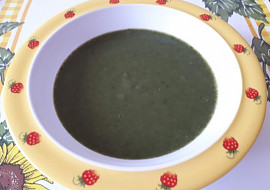 Špenátová polévka - pro nejmenší