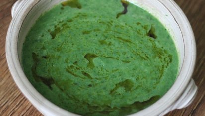 Špenátová RAW polévka, Špenátová RAW polévka