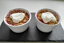 Švestkový crumble