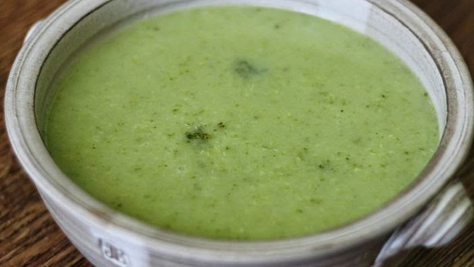 Brokolicová polévka veganská, Veganská brokolicová polévka