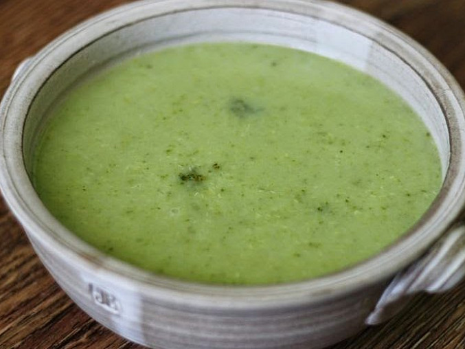 Brokolicová polévka veganská, Veganská brokolicová polévka
