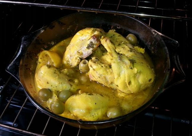 Citrónové grilované kuře na marocký způsob