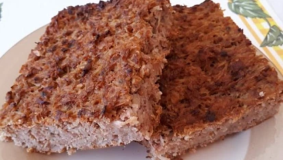 Mleté maso zapečené se strouhanými bramborami