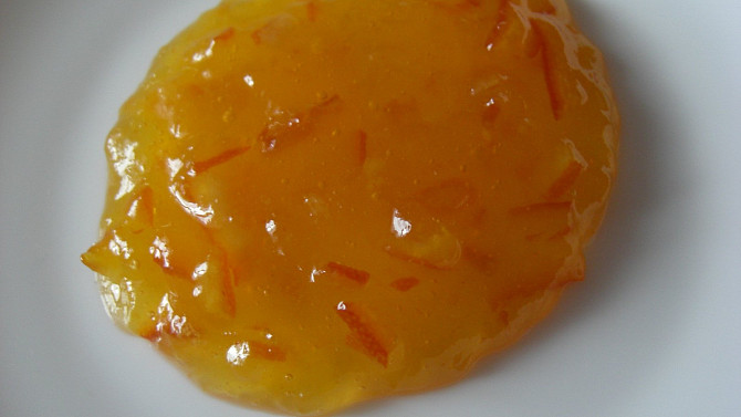 Pomerančová marmeláda - není nahořklá