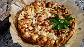 Slaný květákový koláč (květáková nádivka)